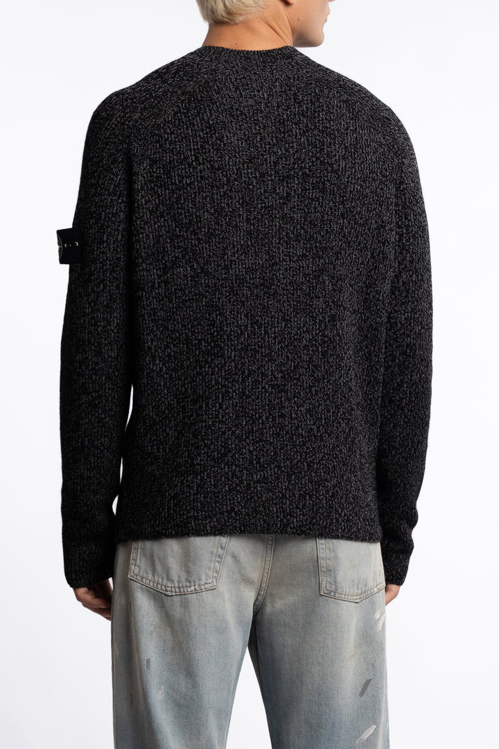 5100026 Knit Reflective Black Melange