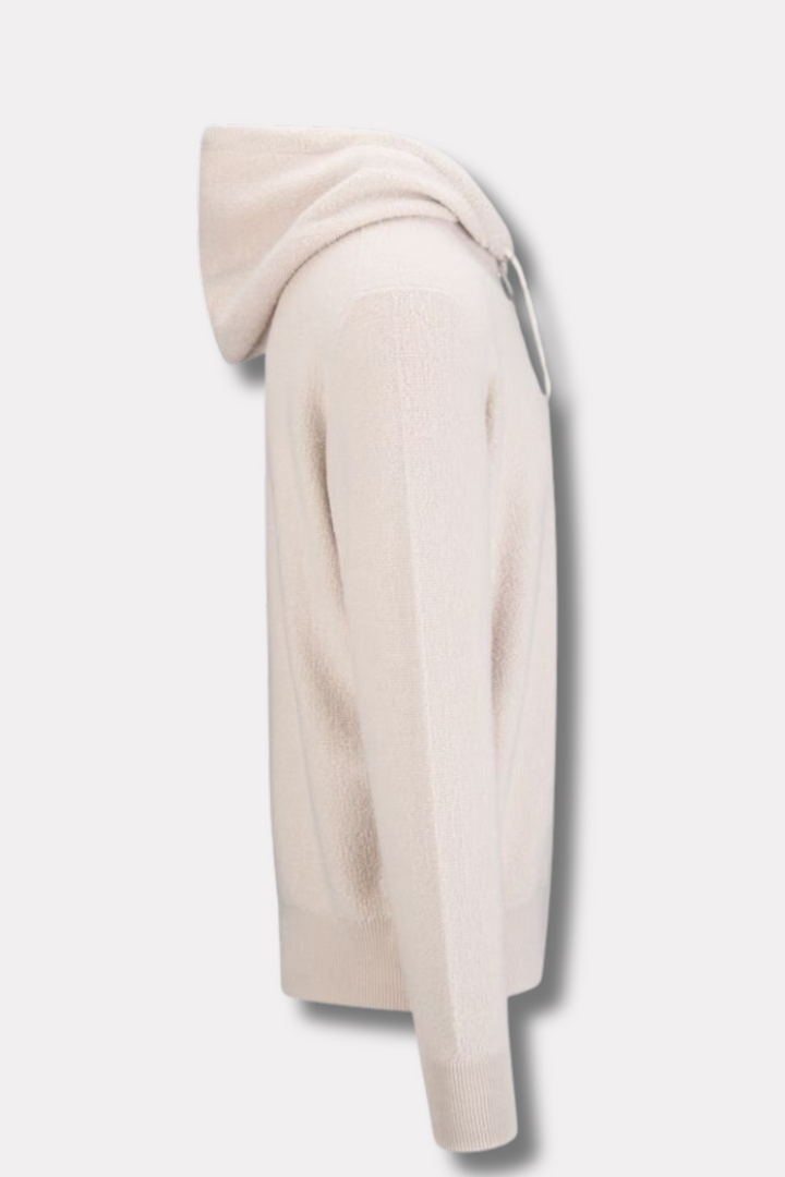 Sweater Hoodie Wool/Cashmere Cream