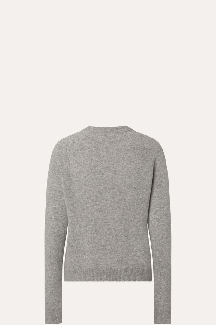 Boston O- Neck 6304 Grey Melange