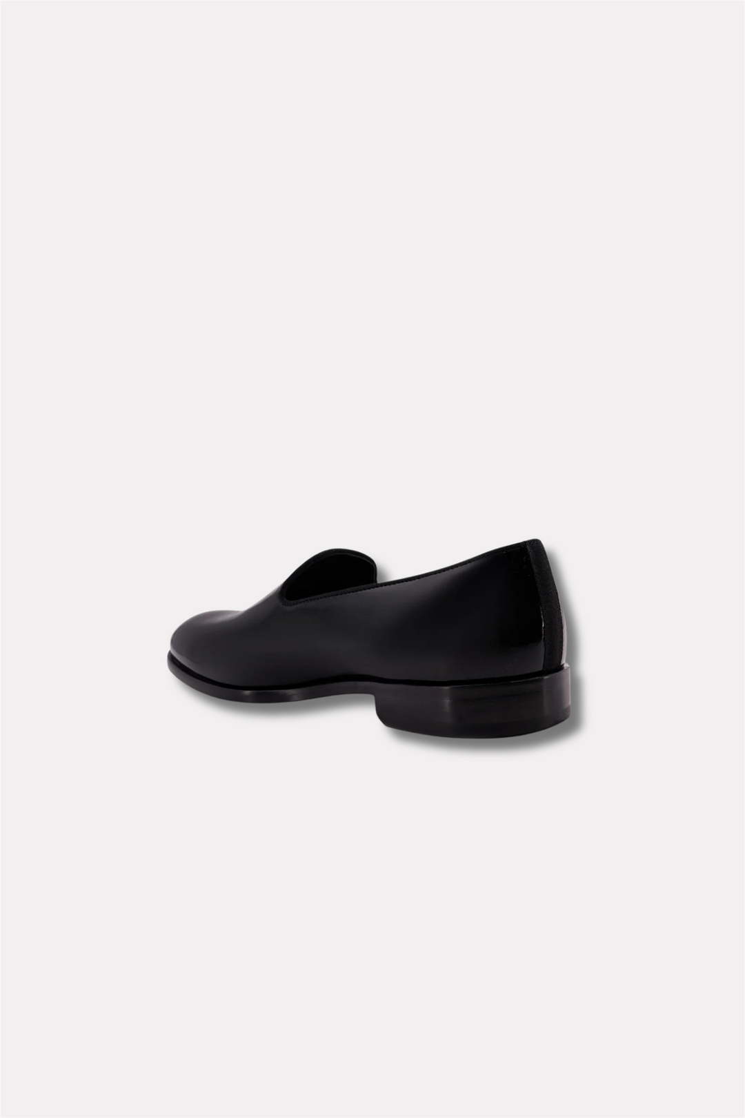 Black Patent Slipper Loafer