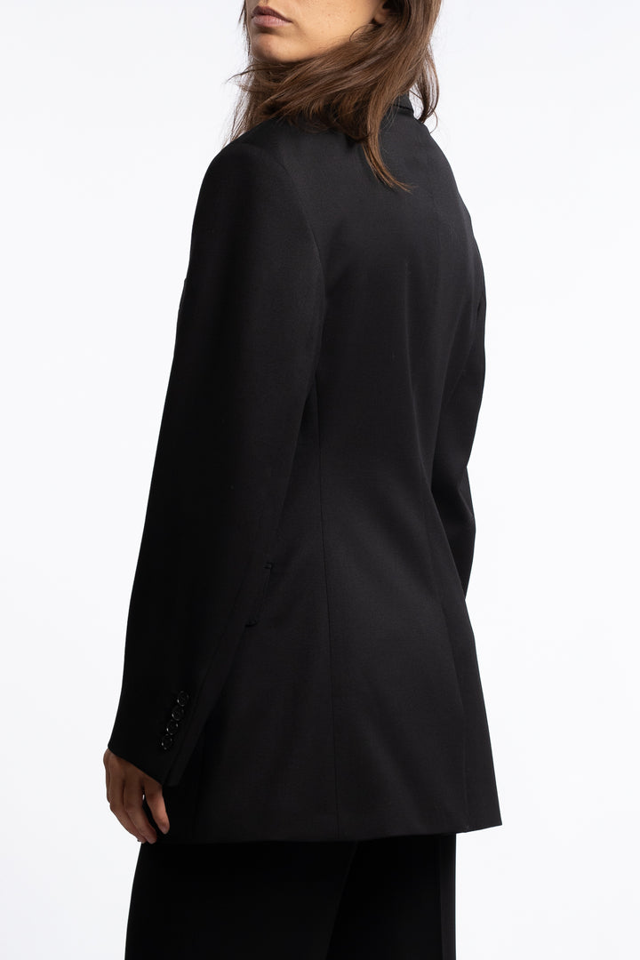 Hourglass Blazer- Black
