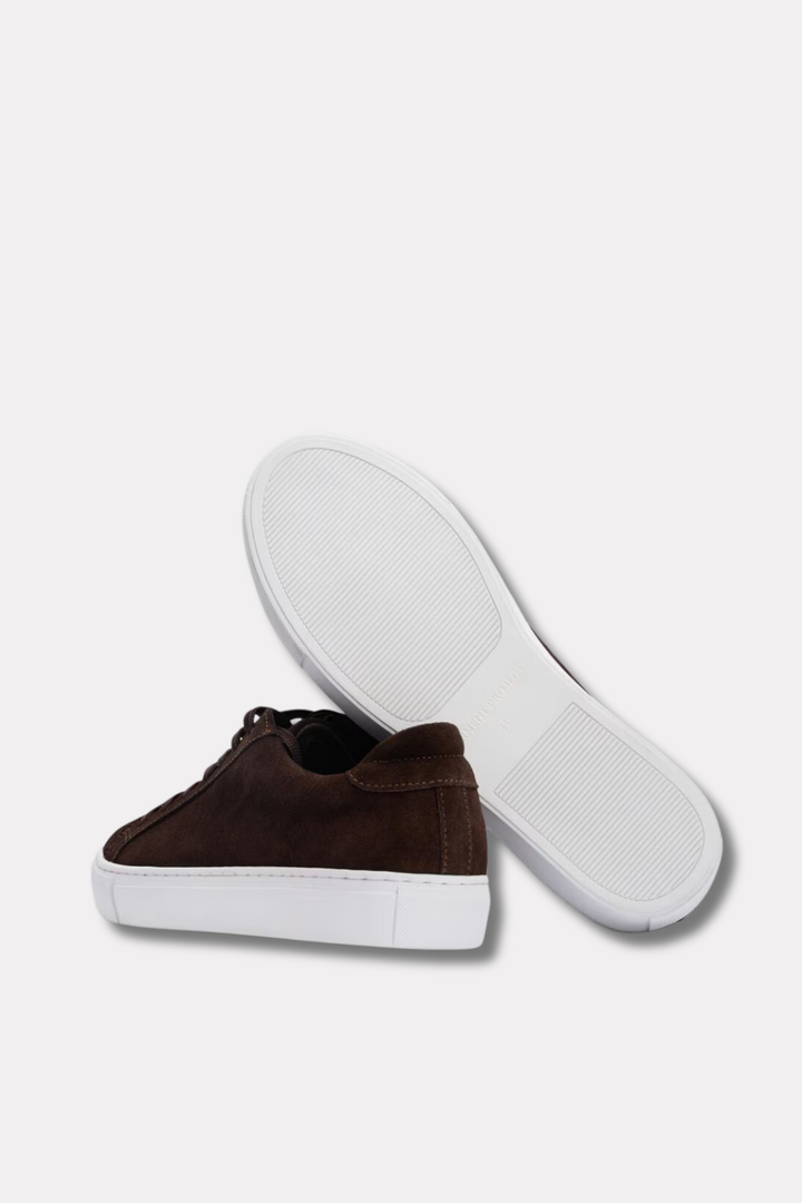 Type Suede Leather Brown