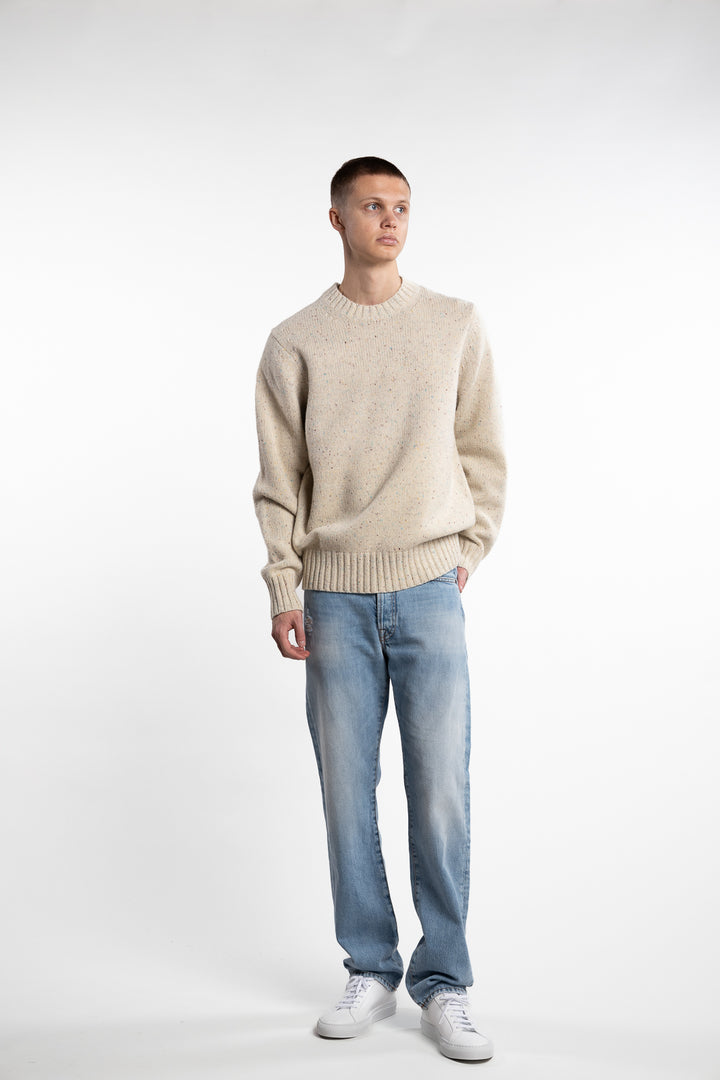 Gary Fleck Wool Roundneck Light Sand