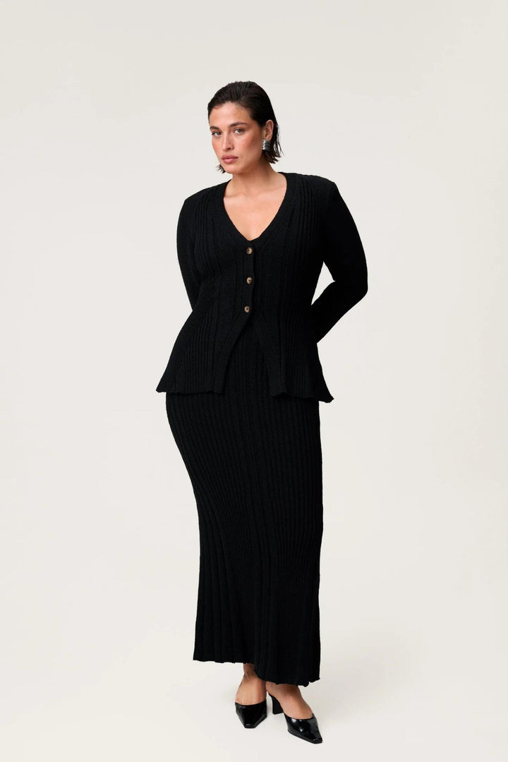 Lugo Slip Dress- Black