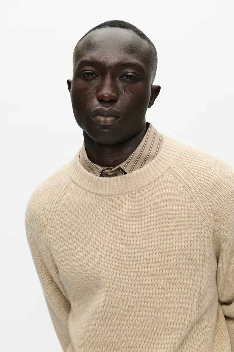 Kevin Crew Neck Moonstruck Melange