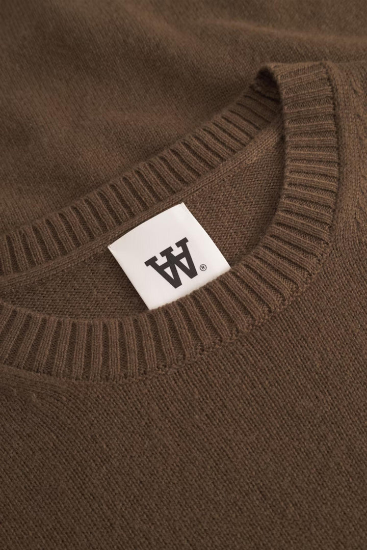 Tay Lambswool Pullover Desert Palm