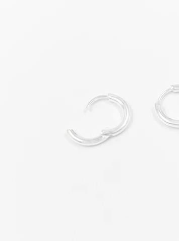 Perfect Hoops (S)- Silver