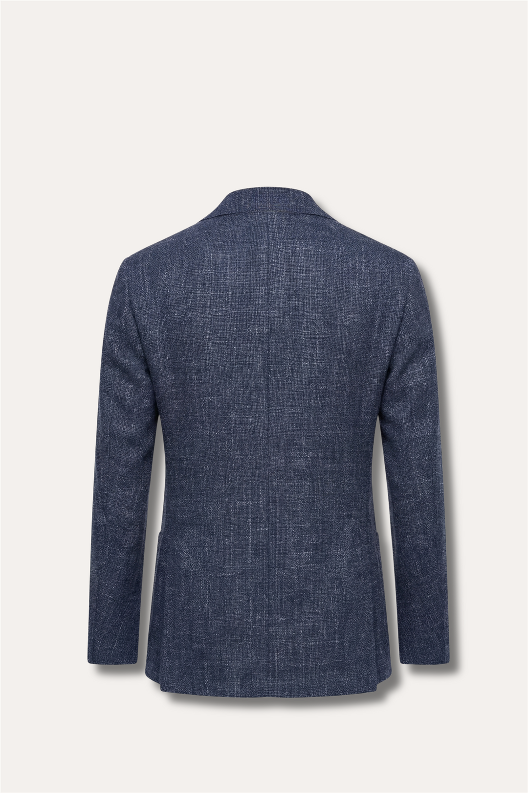 Wool/Silk Active Blazer Mono Blue