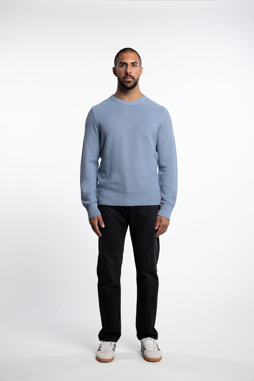 Arthur Knit Organic Cotton Rain Washed