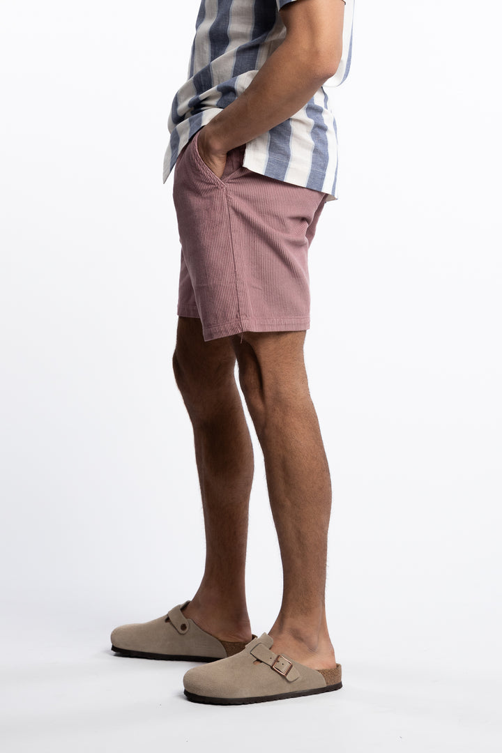 Corduroy Shorts Dusty Rose