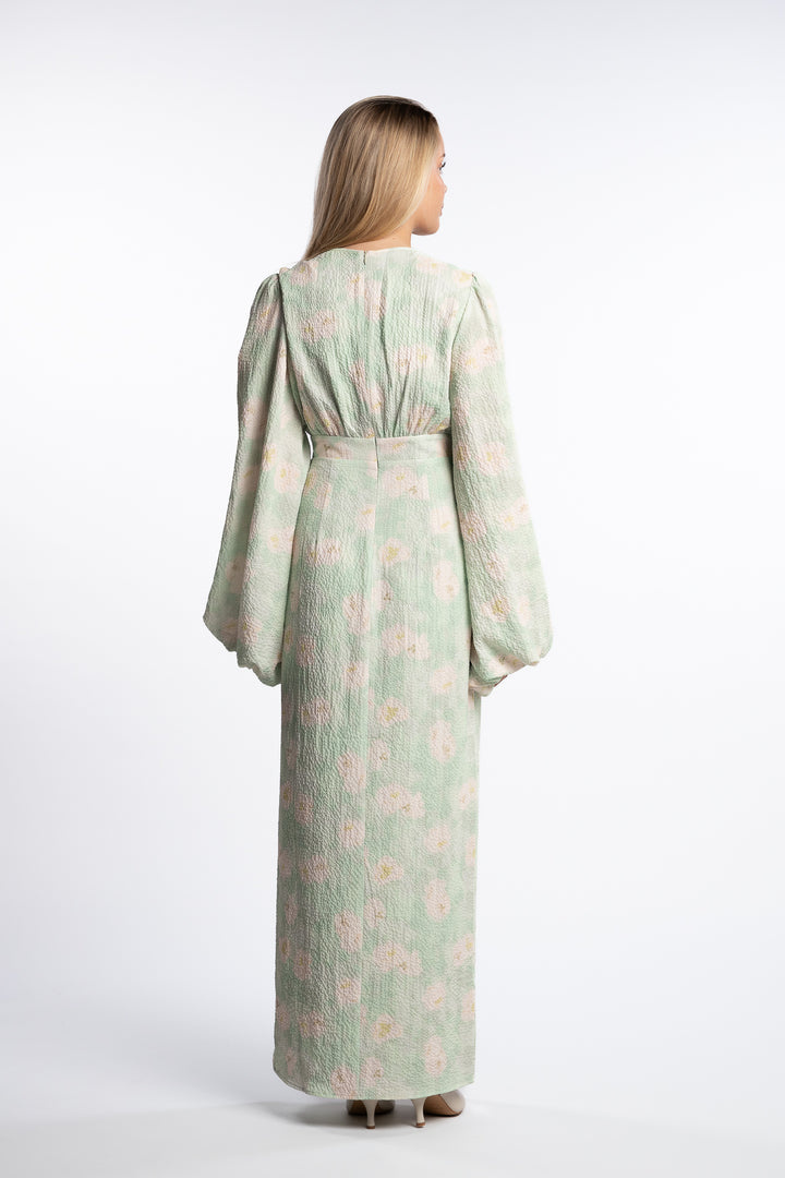 Positano Dress- Pastel Green
