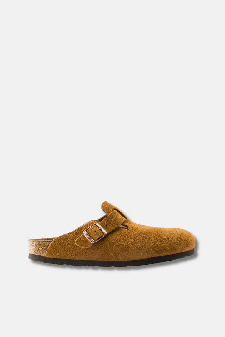 M Boston Suede Leather Mink