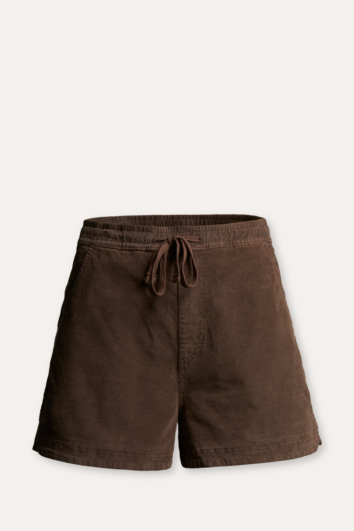Bay corduroy volley - Choco Brown