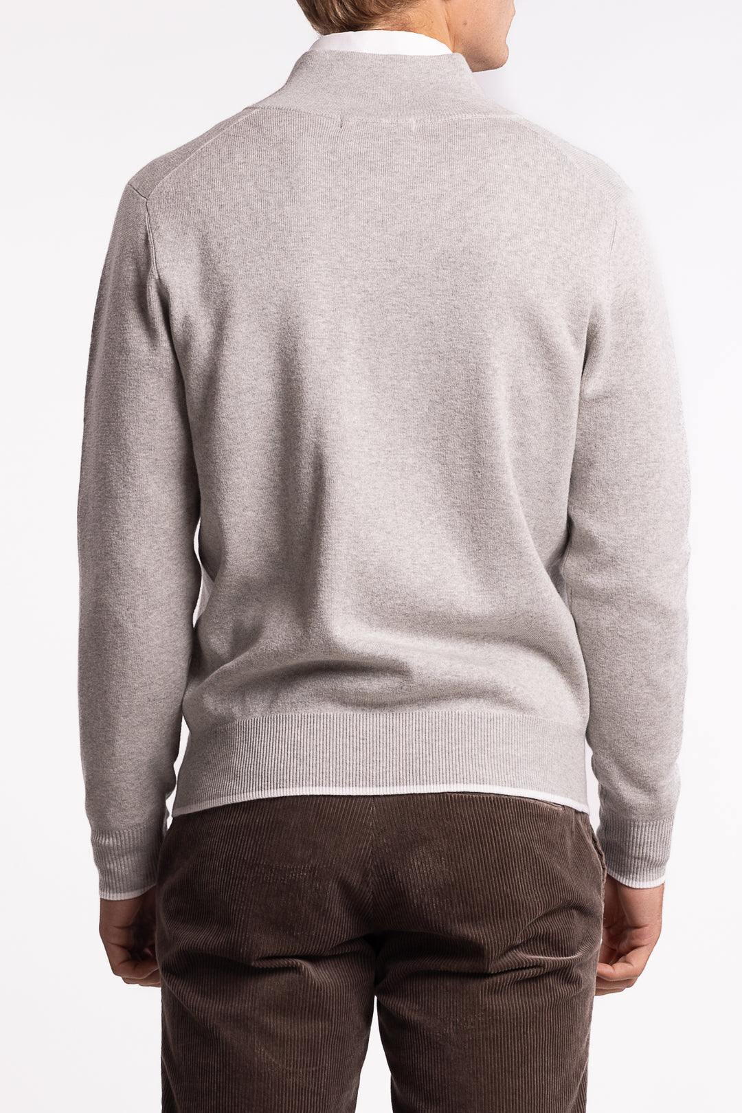 Nate Cardigan Light Grey