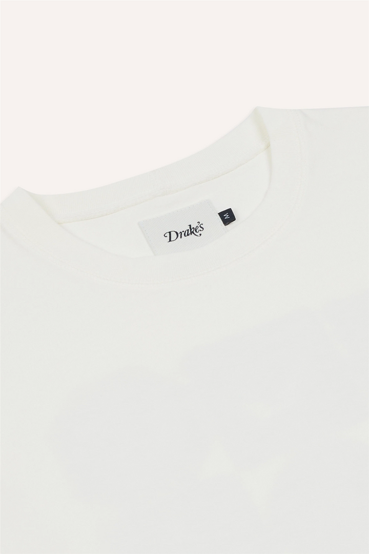 Antique White 'Tile' Print Short-Sleeve Hiking T-Shirt