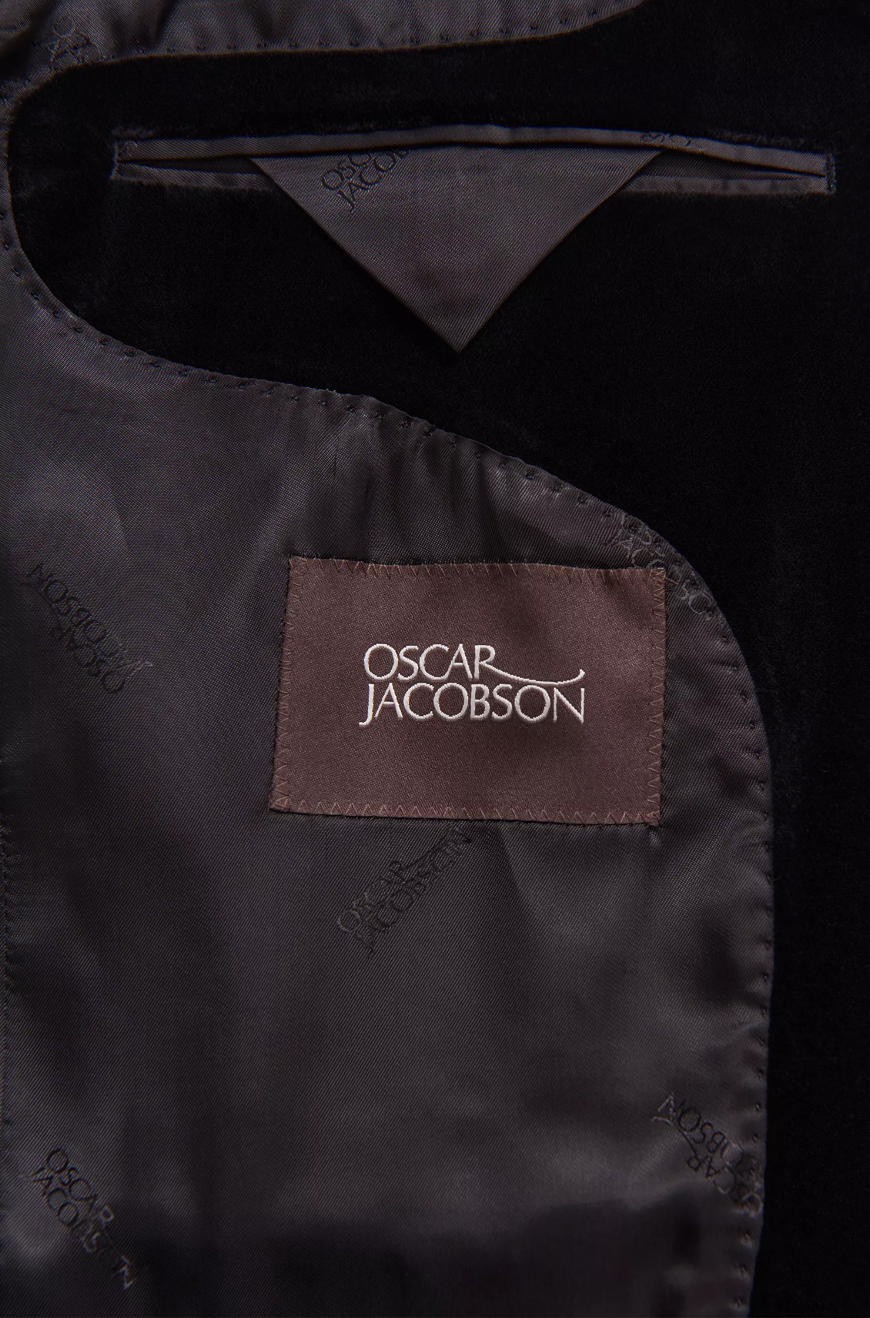 Fogerty Velour Blazer Black