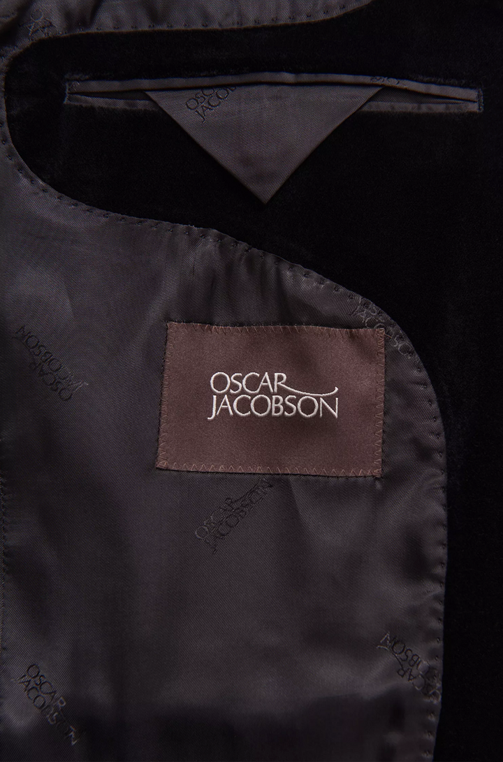 Fogerty Velour Blazer Black