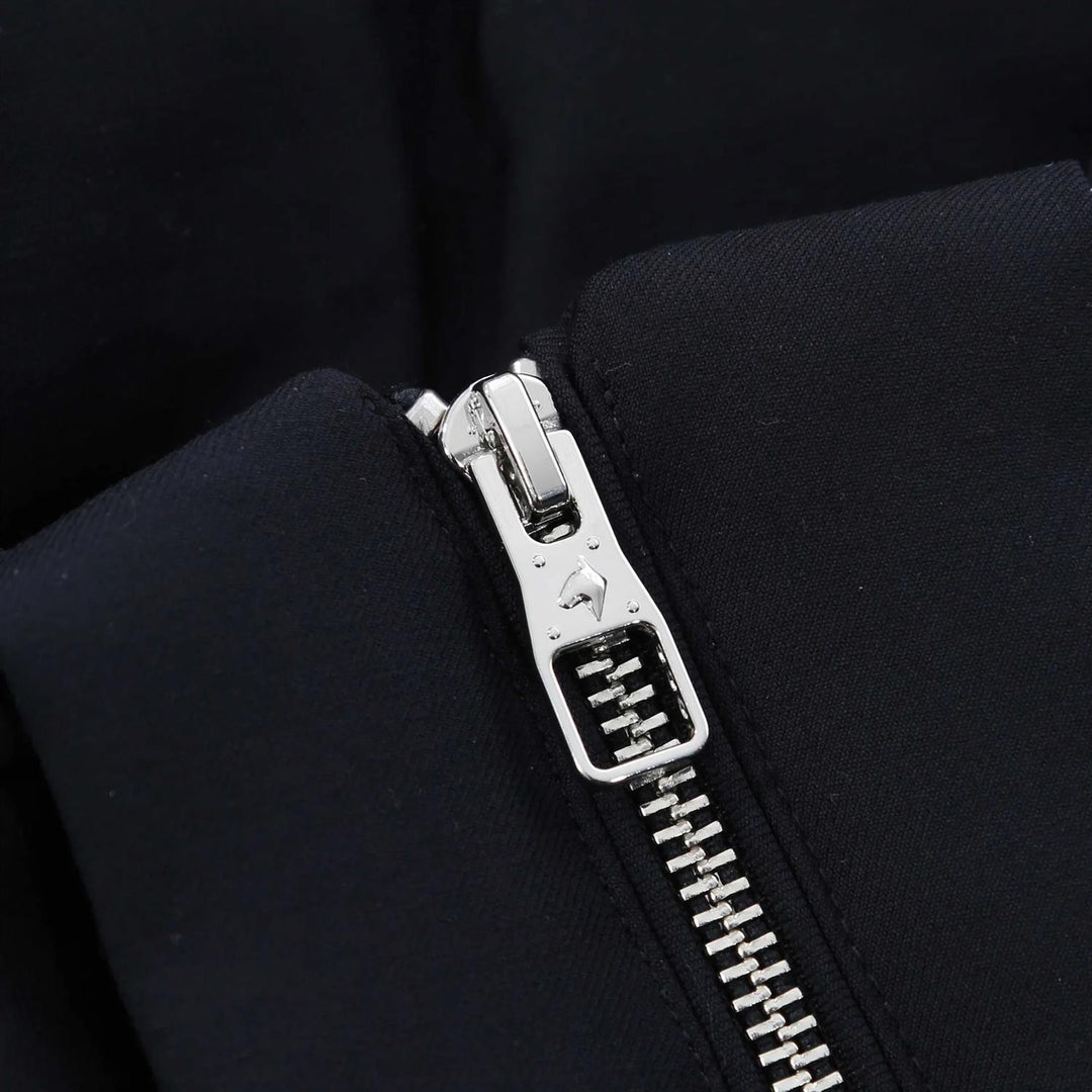Hooded Down Jacket Navy