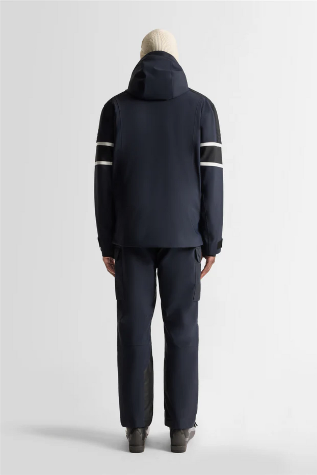 Amwo Jacket Marin/Noir/Neige