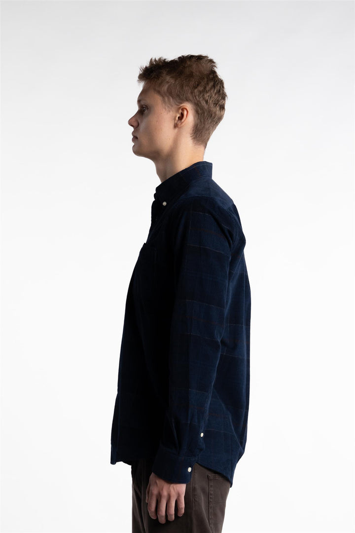 Blair Tailored Shirt Midnight Tartan