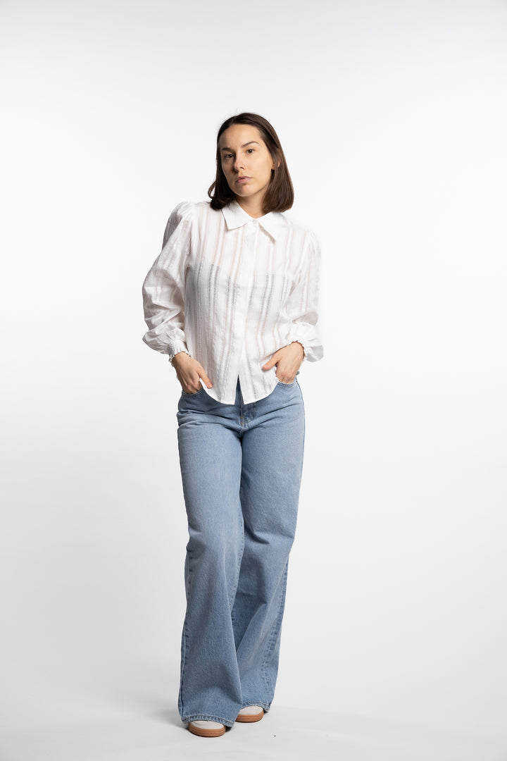 Serafina Blouse- White