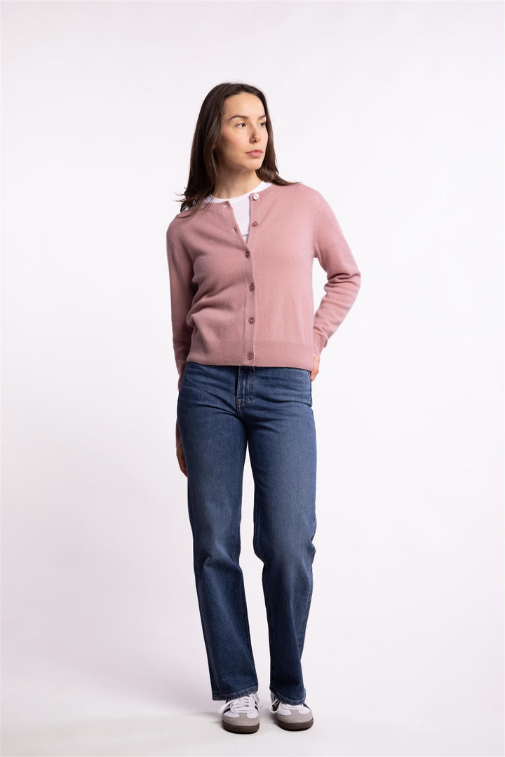 Saboston Cardigan 6304 - Orchid Haze Mel