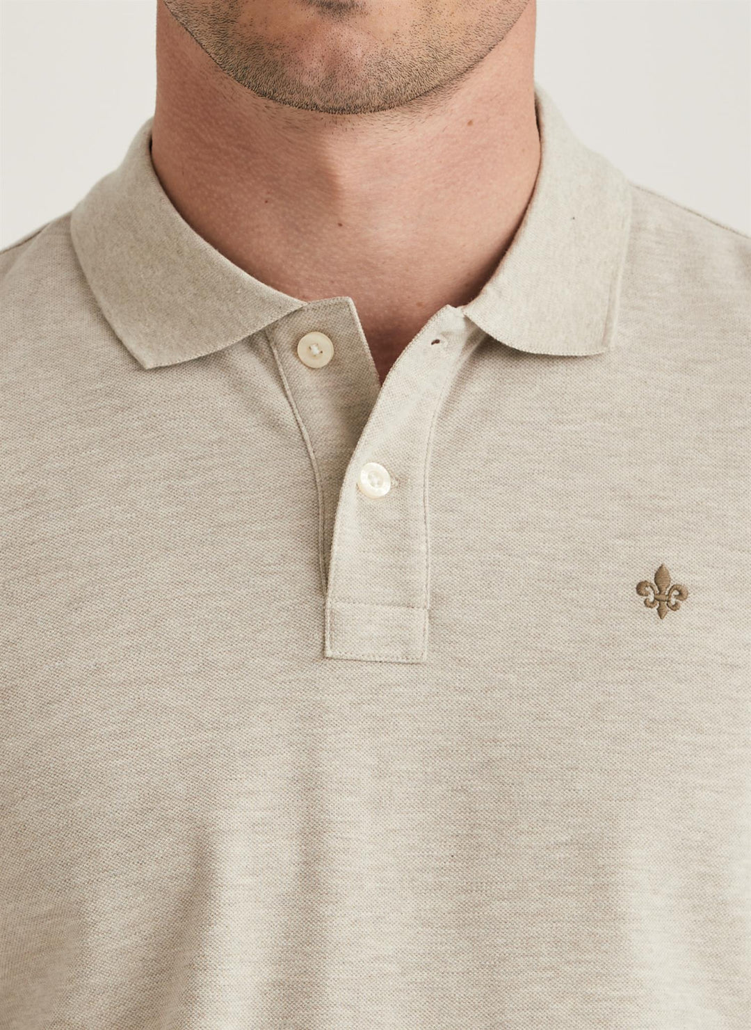 Camden LS Polo Khaki