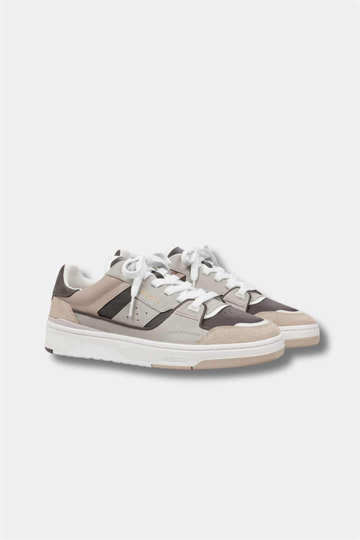 Clay Sneaker Beige/Dark Brown