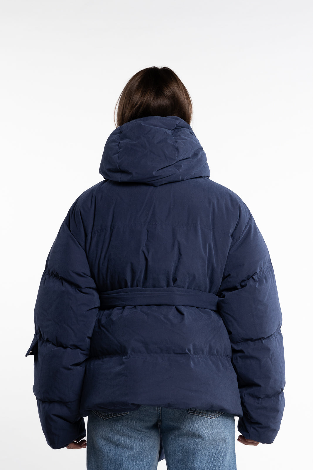 Steilia Brushed Jacket- Navy