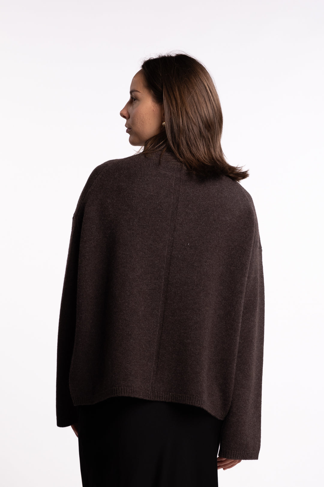 Chunky Turtleneck- Coffee