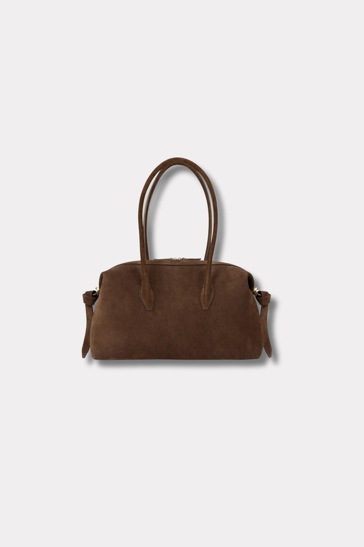 Brioche Duffle- Suede Chocolate