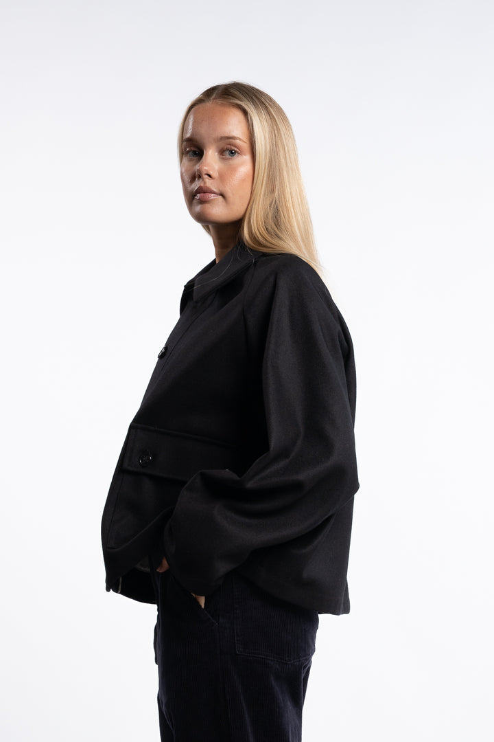 Coat Aria Caramal- Nero