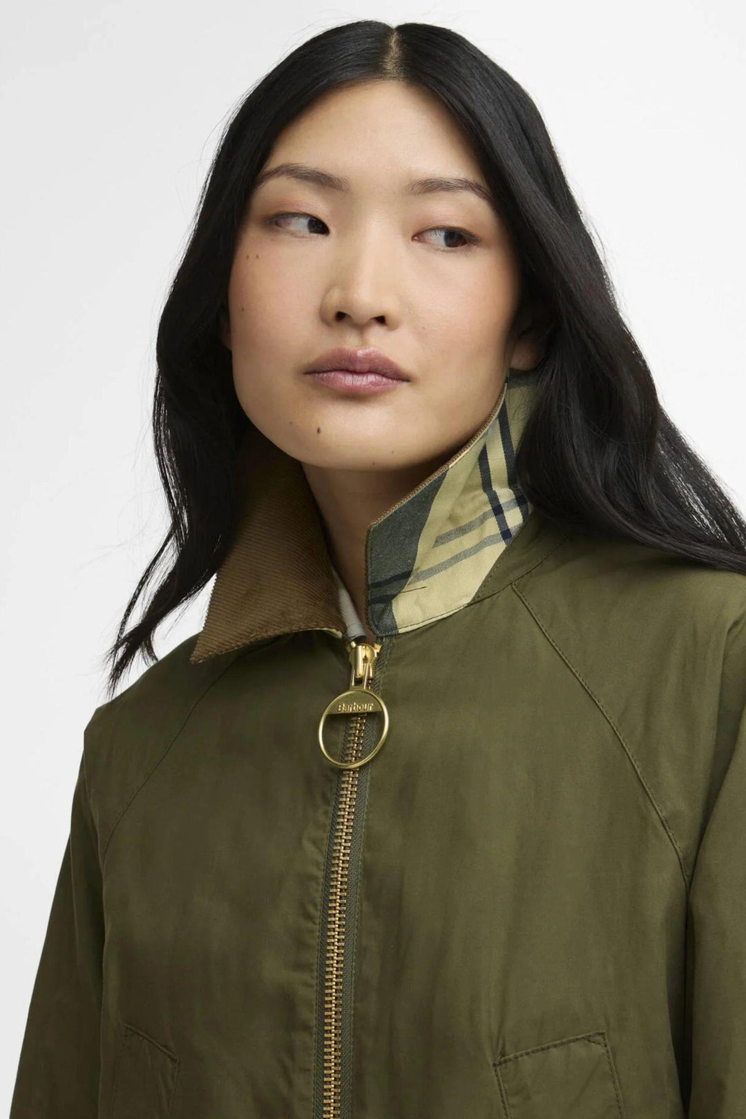 Laneshaw Casual jacket- Dusky Green