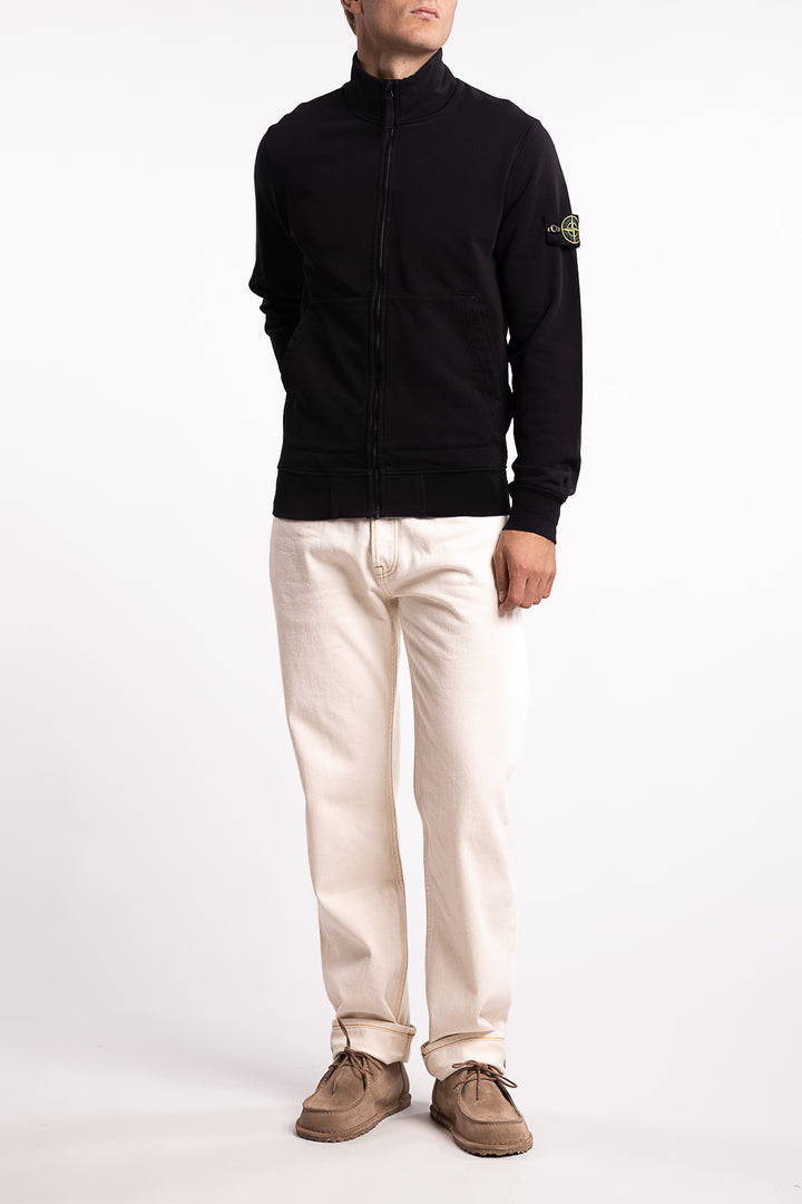 6100063 Organic Cotton Fleece Black