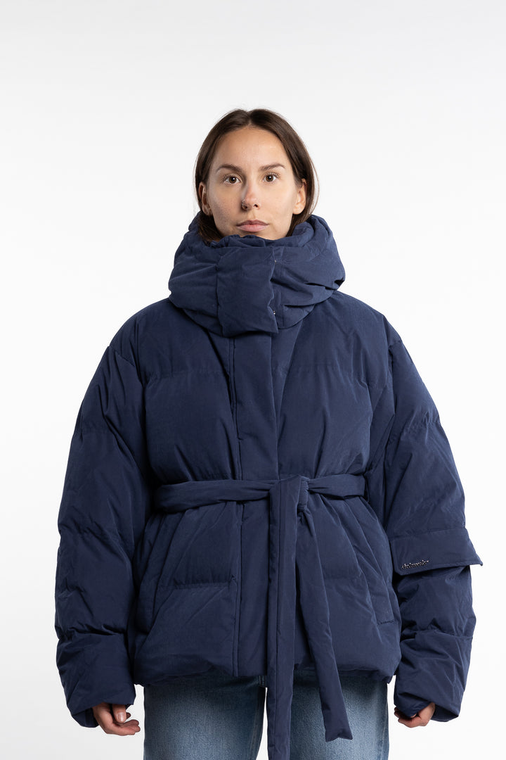 Steilia Brushed Jacket- Navy