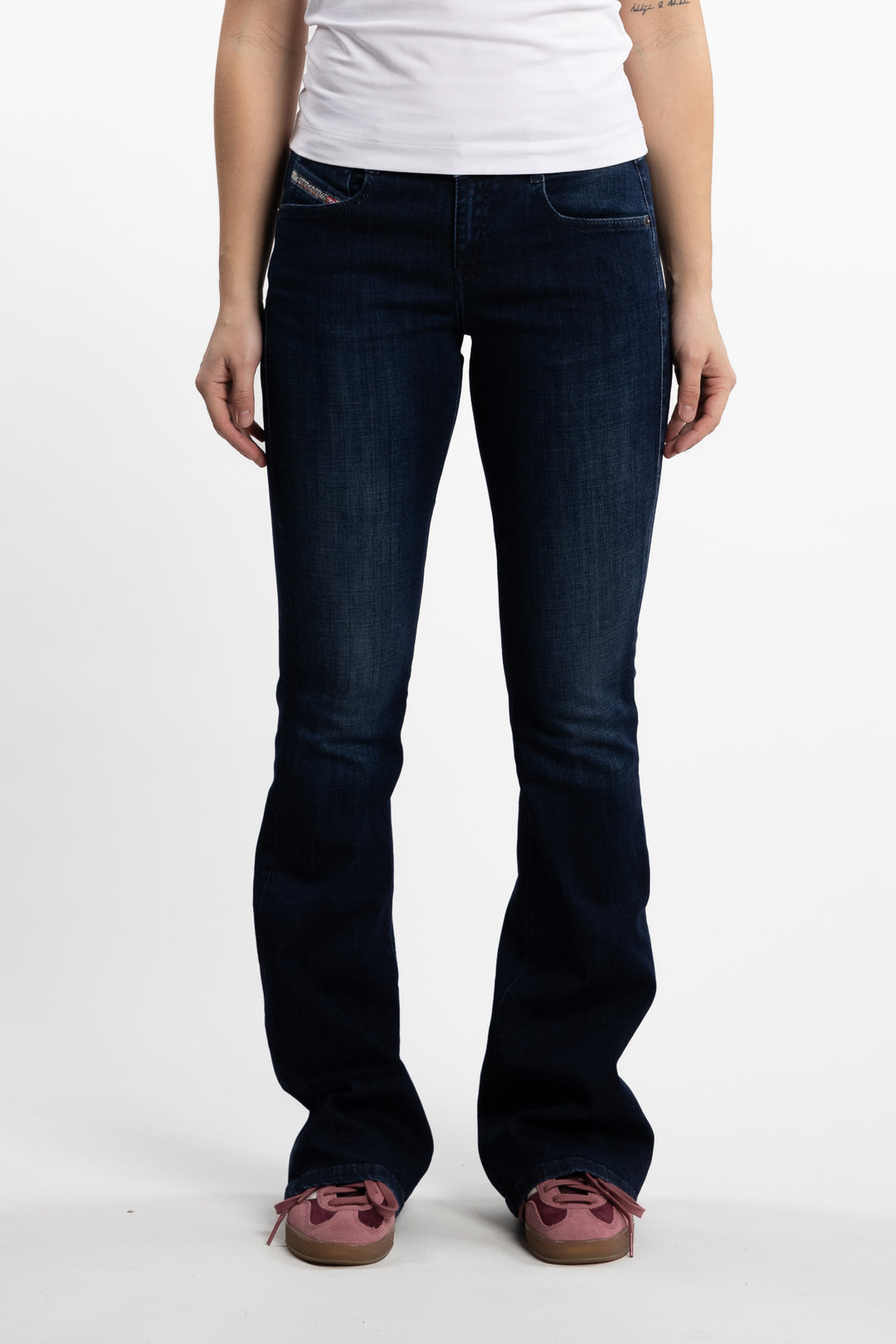 Bootcut Jeans 1969 D-Ebbey 09K13- Dark Blue