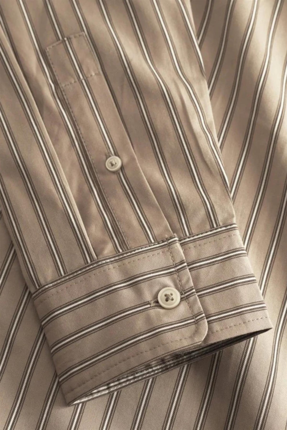 WW Nico Shirt Greige Stripe