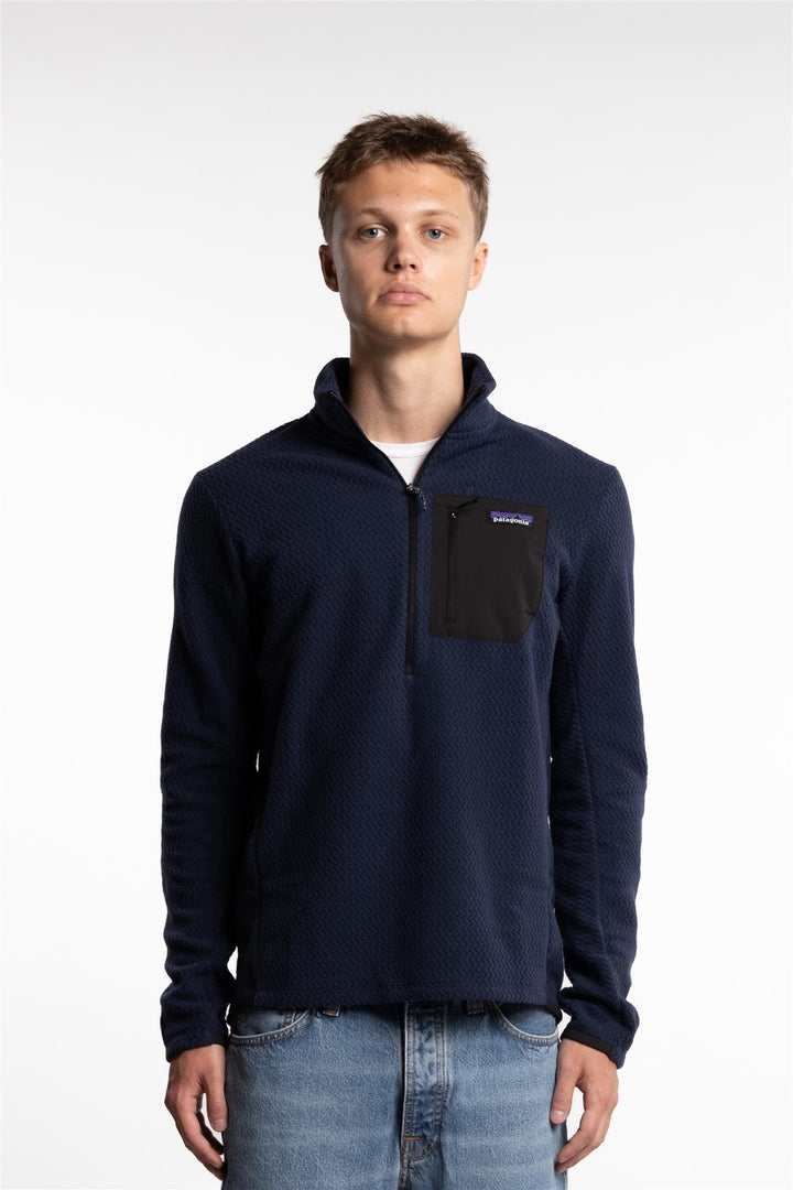 M R1 Air Zip Neck New Navy