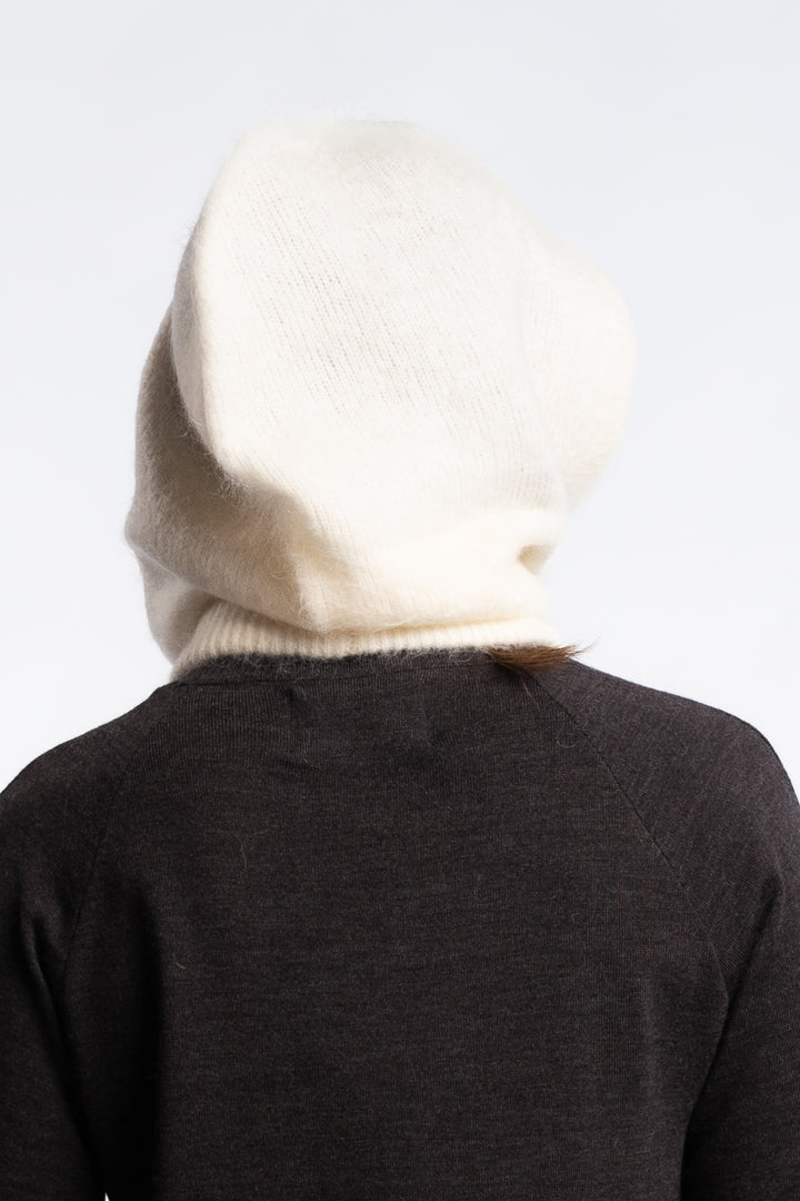 Kajsa Chunky Balaclava- Bright White