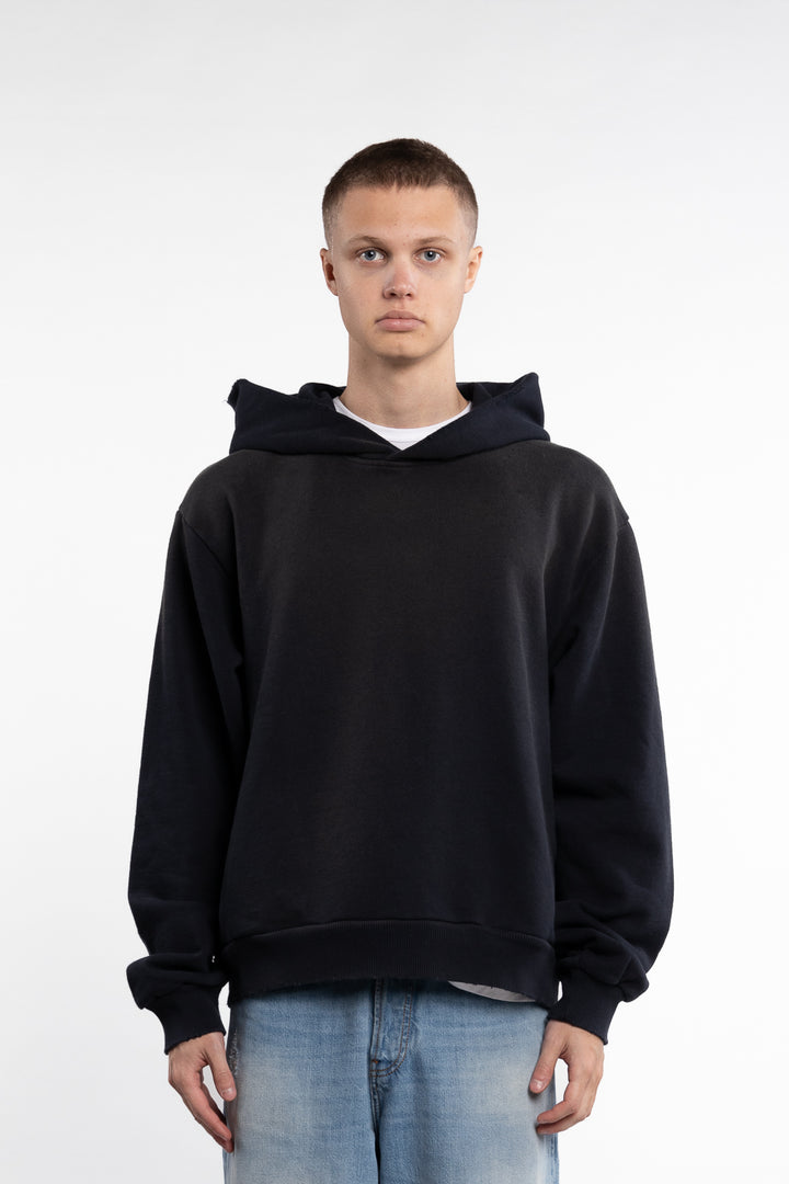 Logo Hooded Sweater Black