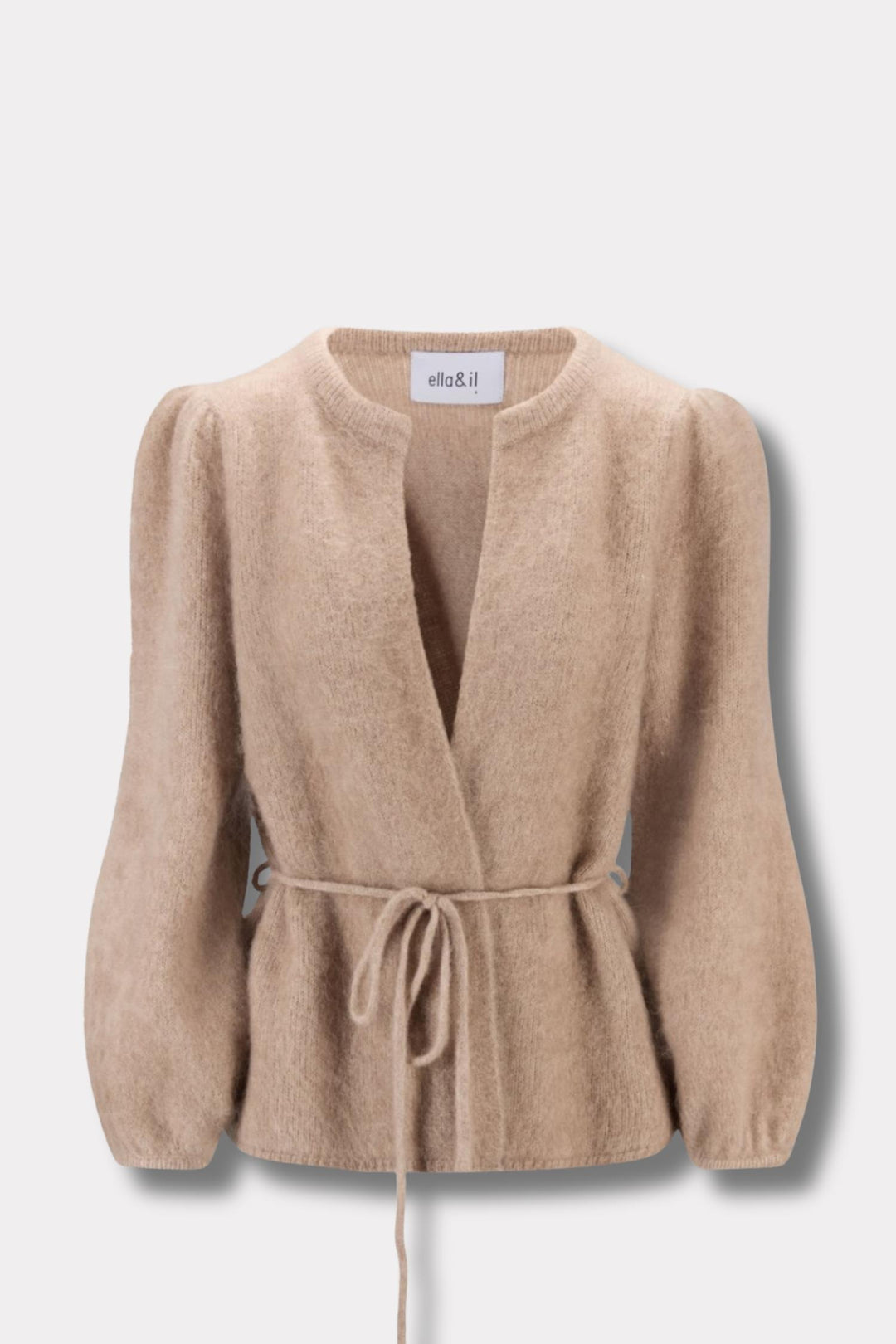 Fredrikke Chunky Cardigan- Hazel beige