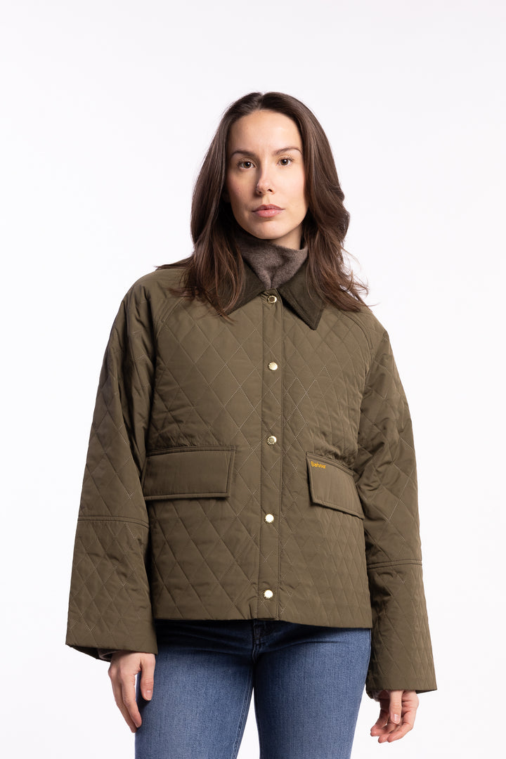 Kirby Quilt- Forest green