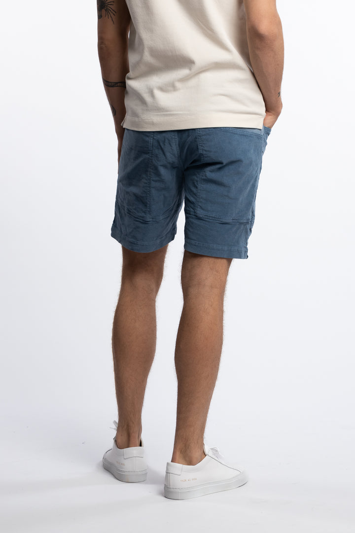 Grinder Corduroy Shorts Shadow Blue
