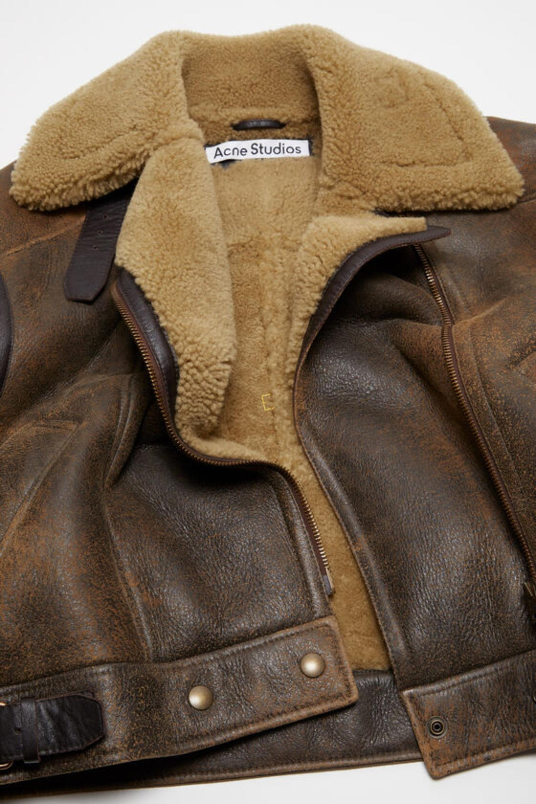 Shearling Jacket- Brown