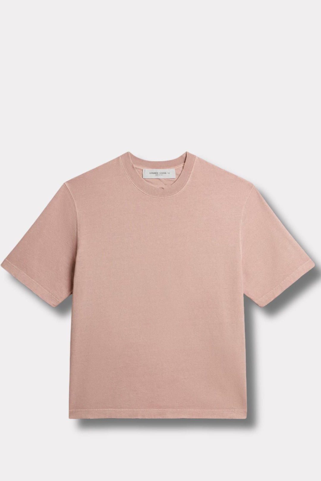 Relaxed Fit T-Shirt Logo Patch- Shadow Gray