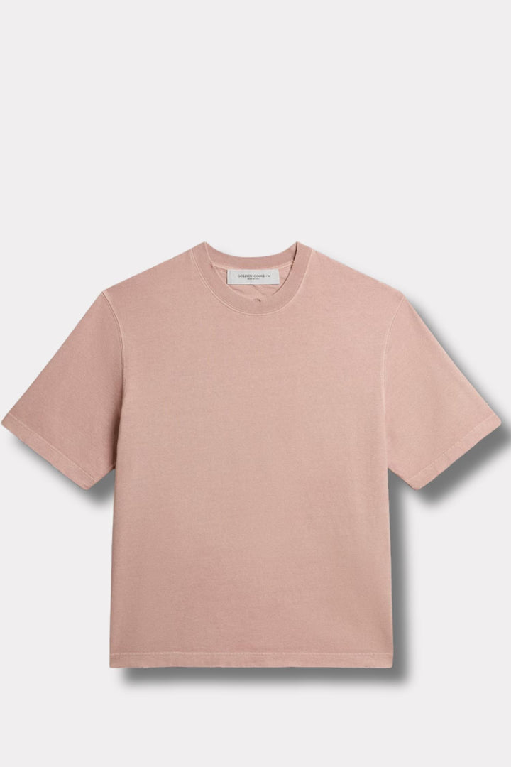 Relaxed Fit T-Shirt Logo Patch- Shadow Gray