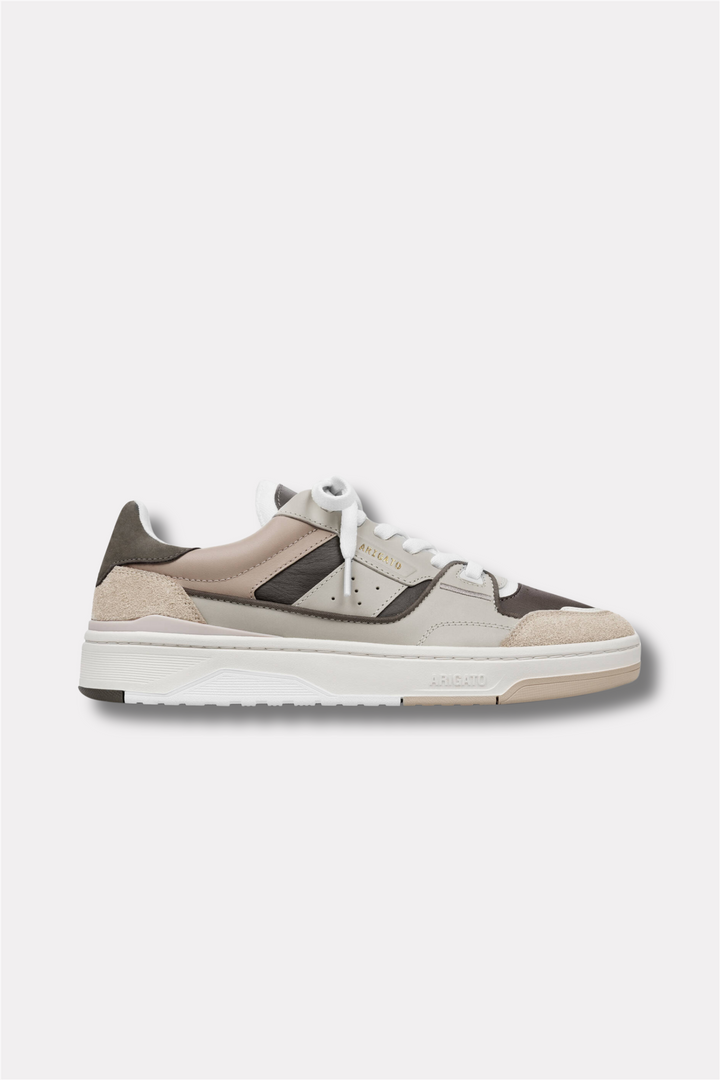 Clay Sneaker Beige/Dark Brown