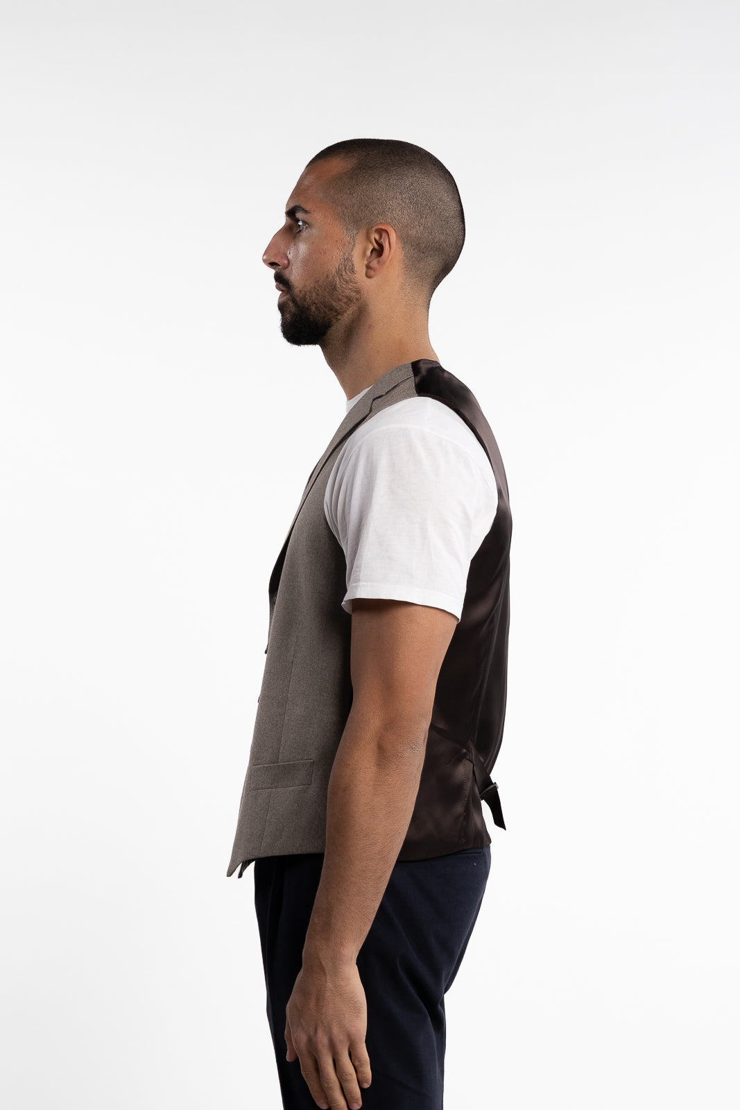 Lucca Waistcoat Beige