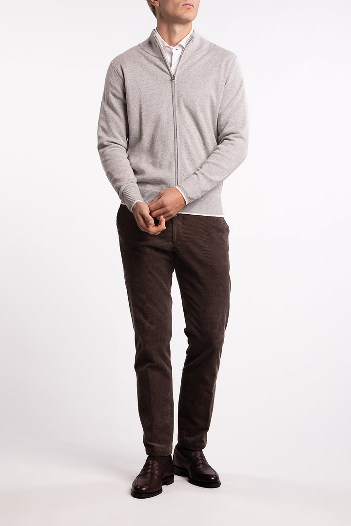 Nate Cardigan Light Grey