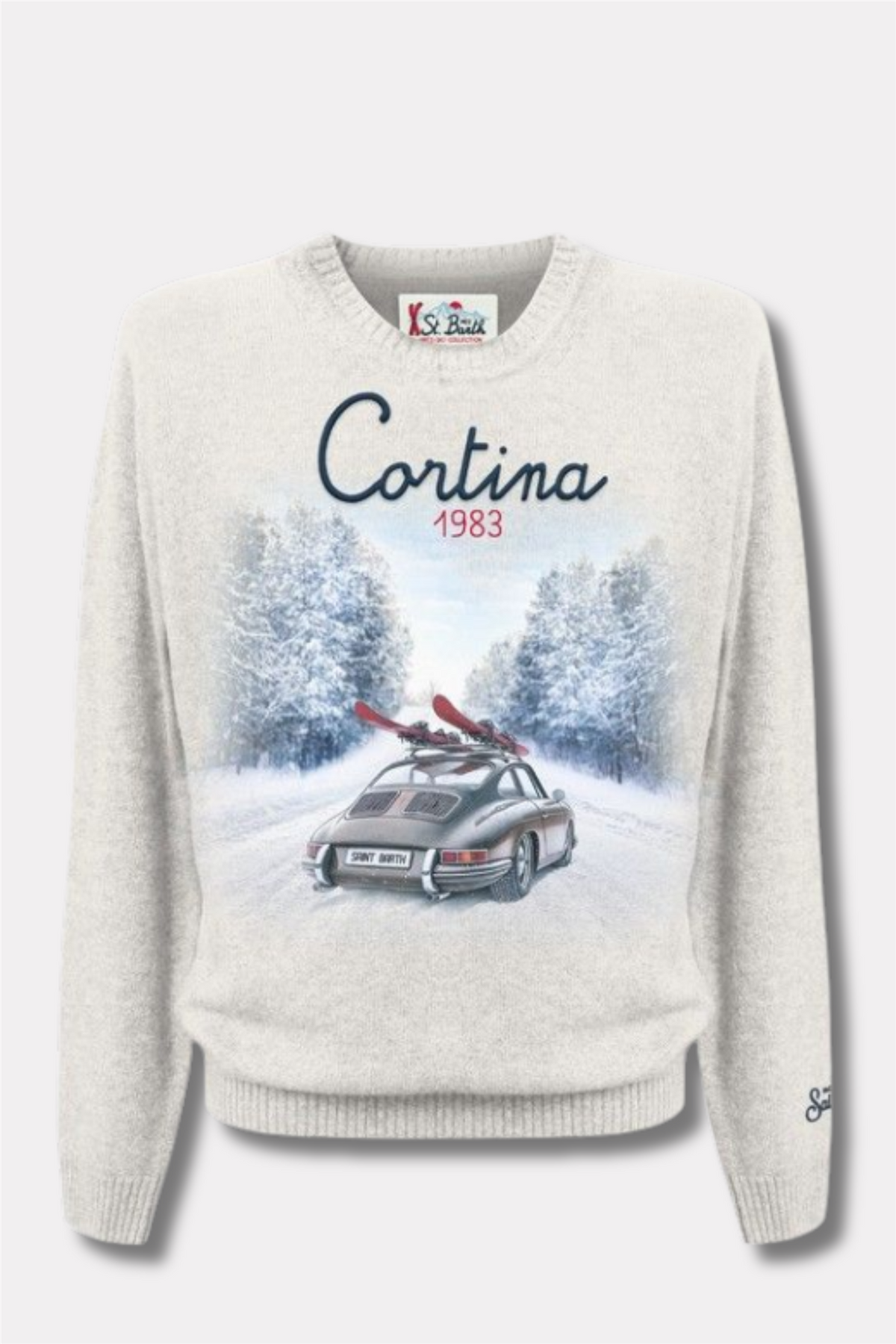 Heron Print Cortina Road Off-White